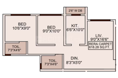 2 BHK Layout